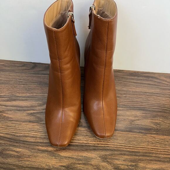 Missguided Brown Heel Ankle Boots - Picture 5 of 7